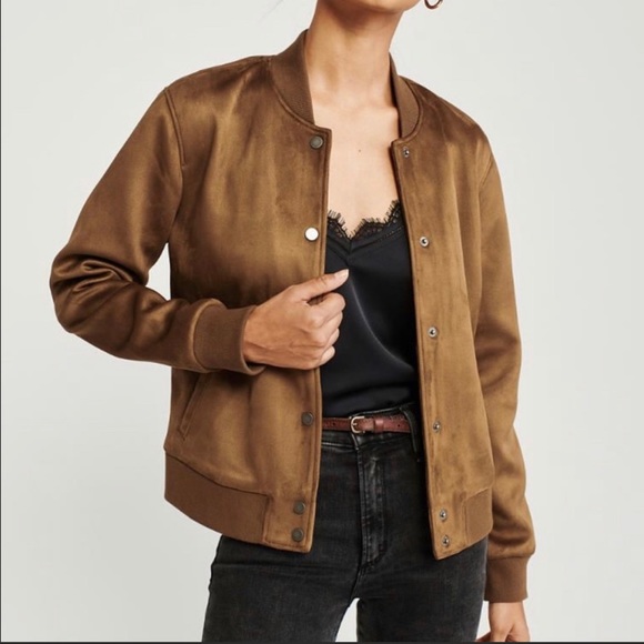 Abercrombie & Fitch Jackets & Blazers - NWT Abercrombie & Fitch Bomber Jacket Size L